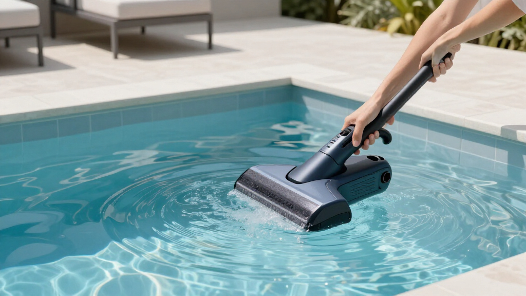 battery operated pool vacuum