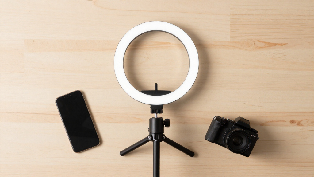 ring light kit for video interviews