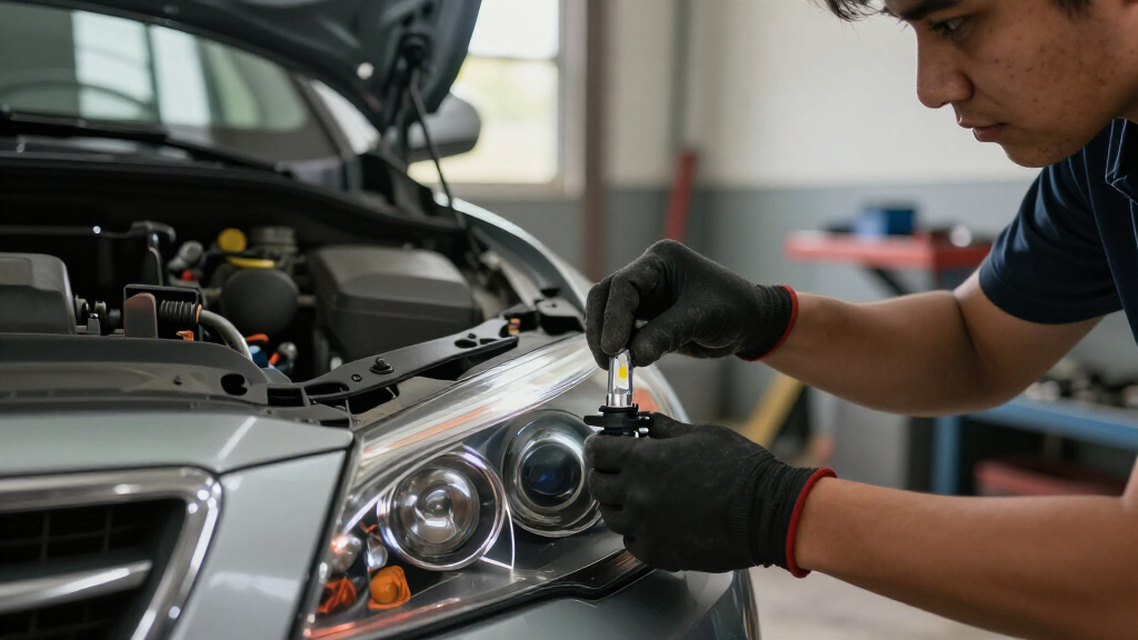automotive LED headlight bulbs