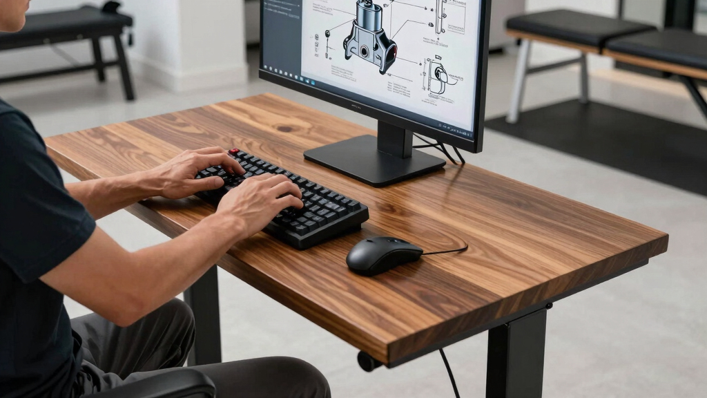best stable standing desk for heavy equipment