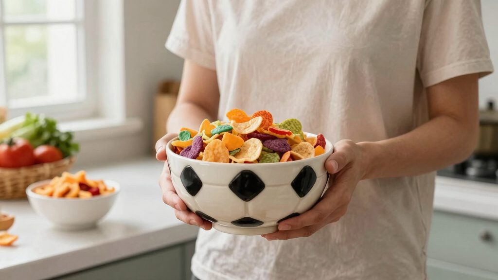 world cup themed snack bowls