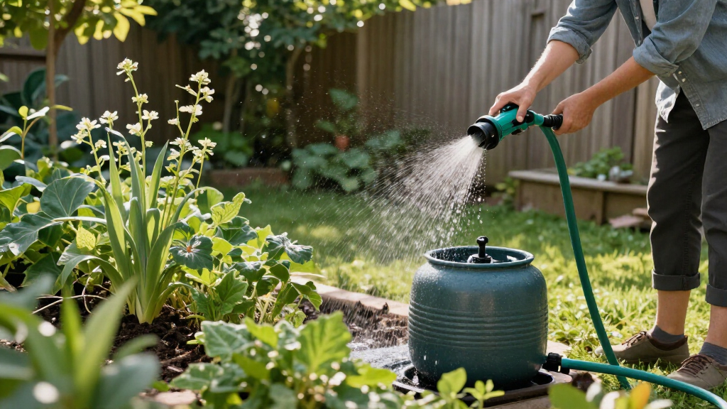 best irrigation pumps for rain barrel systems