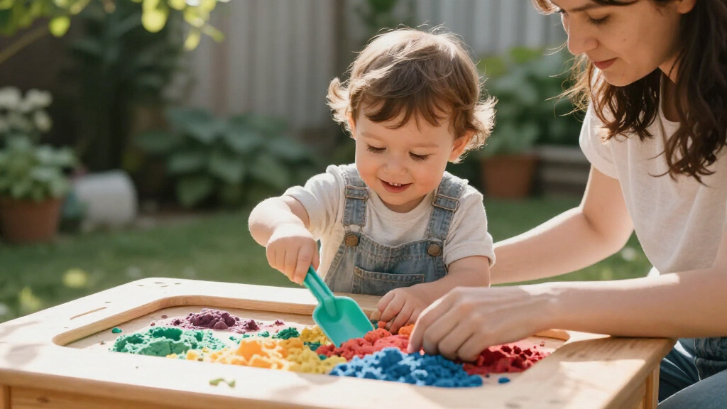 kinetic sand sets toddler safe