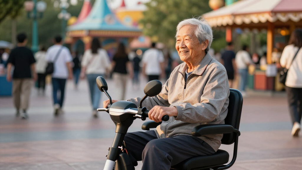 best mobility scooters for long days at theme parks