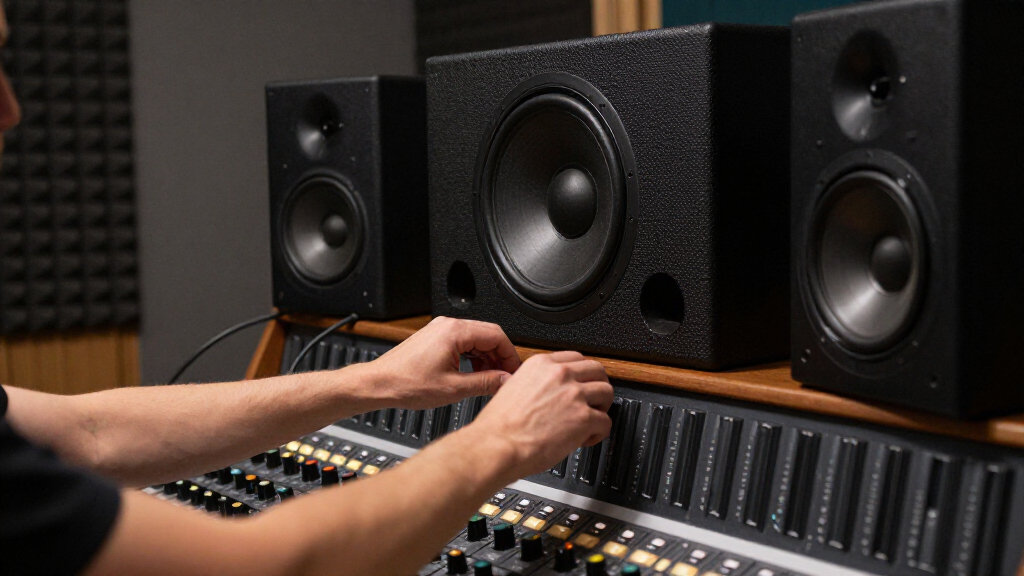studio monitor speakers for dj practice