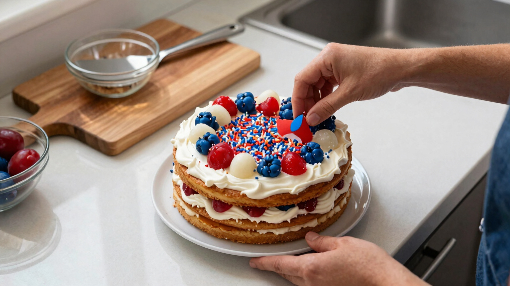 patriotic 4th of July food decorations
