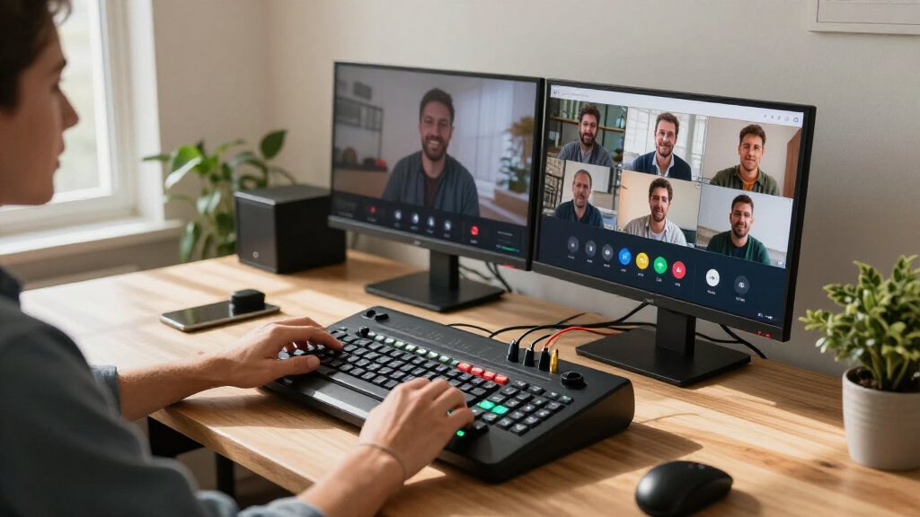 live streaming switcher for webinars on amazon