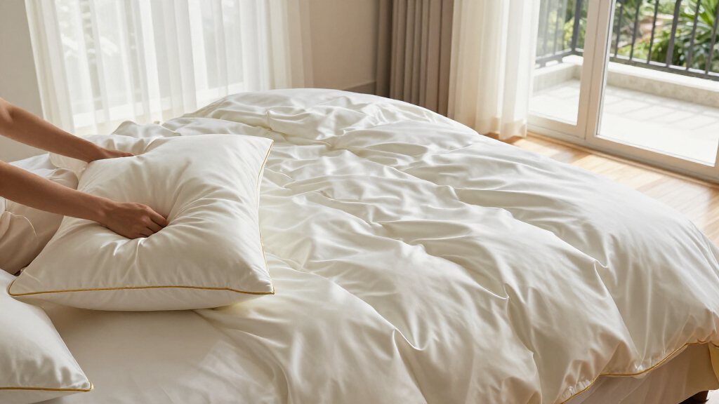 luxury bedding for better sleep