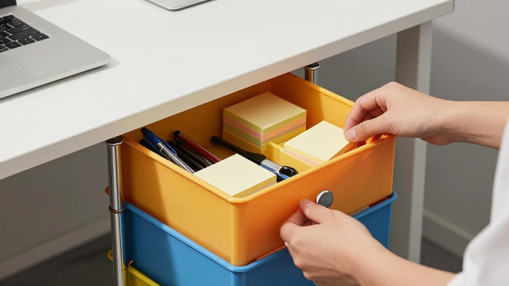 rolling cart for office supplies