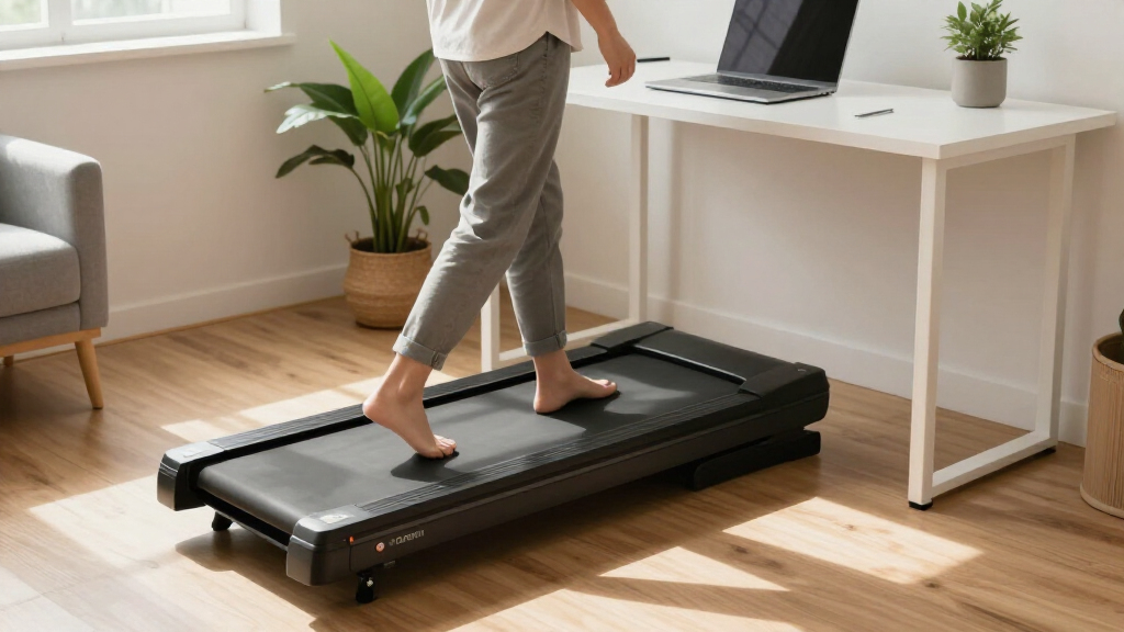 best quiet under desk treadmill for apartments