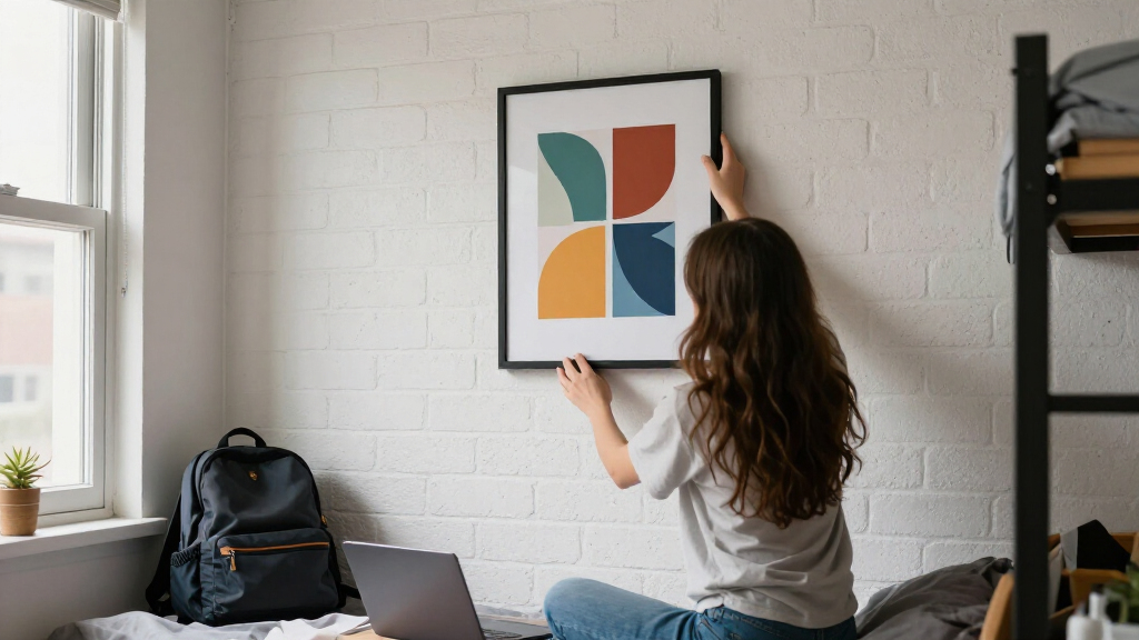 modern wall art for dorms