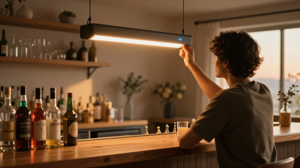 smart lighting kit for bar area