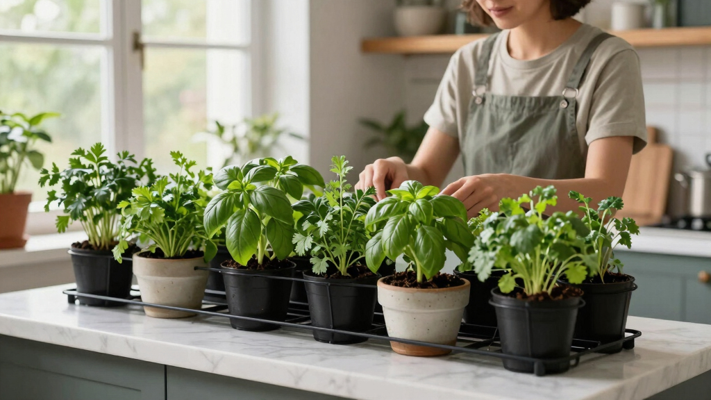 best large capacity indoor herb garden