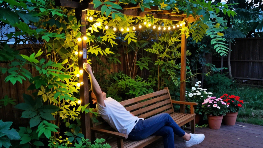 outdoor string lights