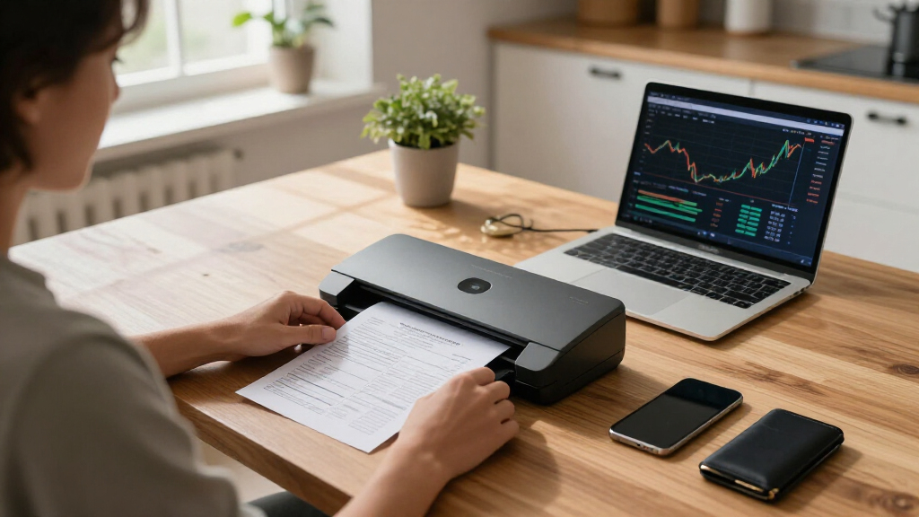document scanner for crypto tax records