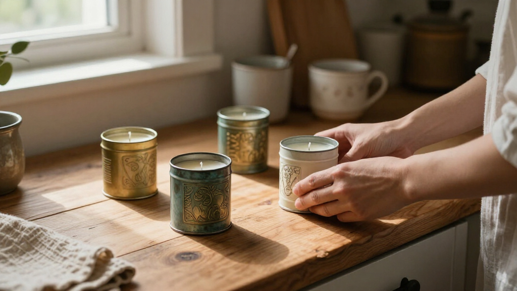 best vintage tin candles