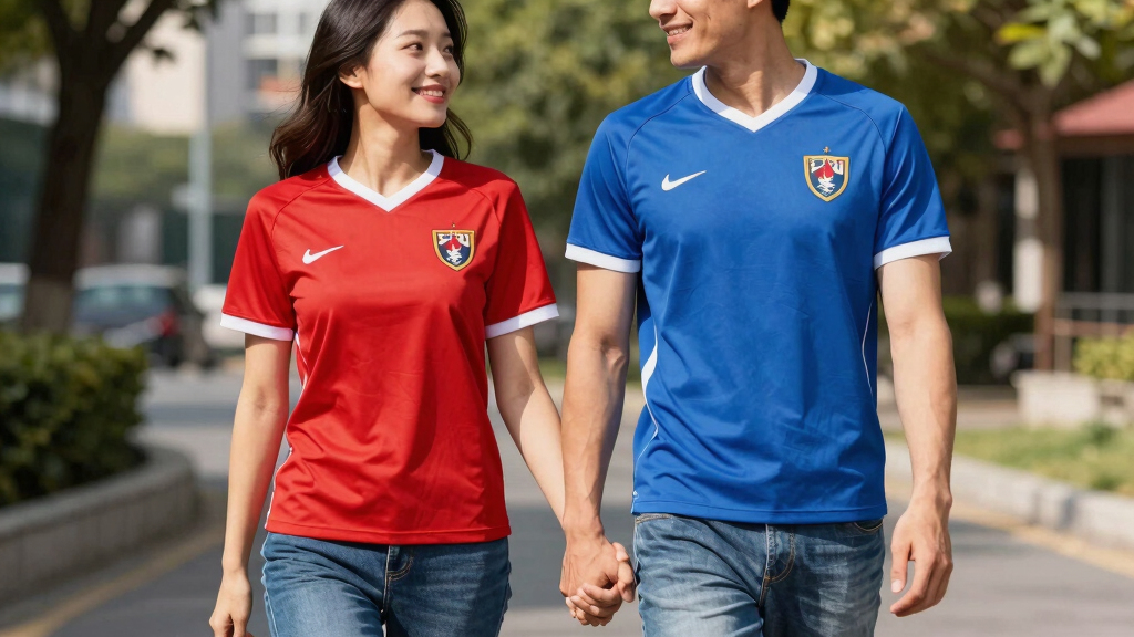 couples matching jerseys