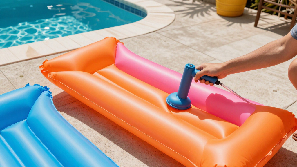pool party inflatable decor