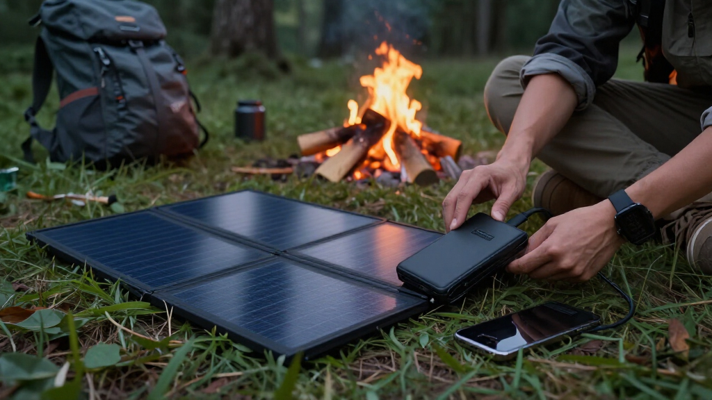 solar power banks for camping
