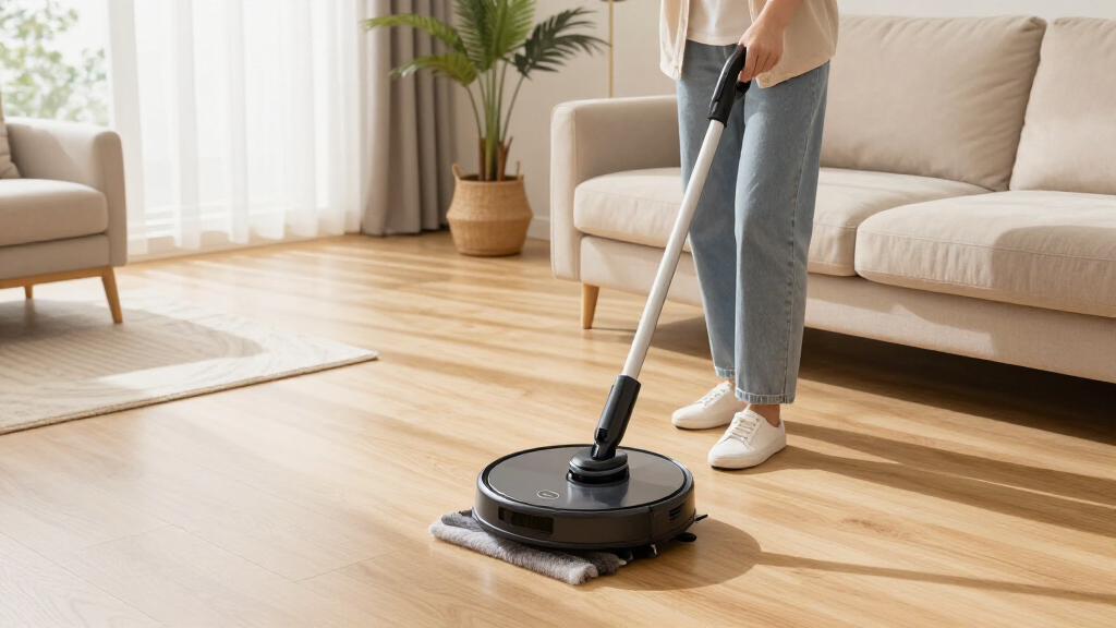 robot vacuum and mop for hardwood floors
