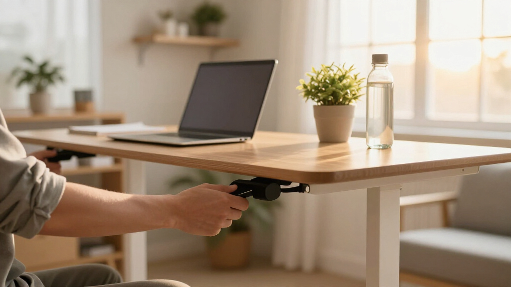 adjustable standing desk converter