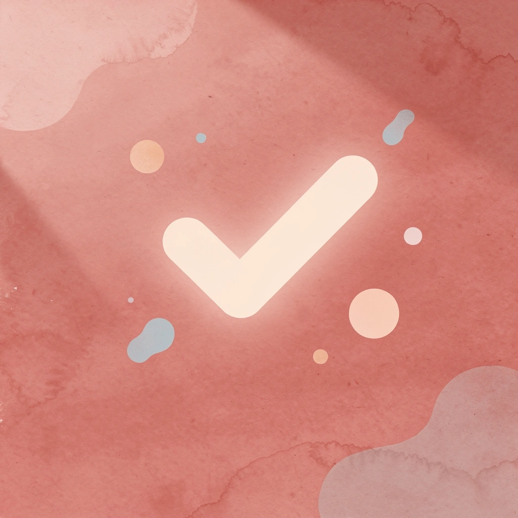 Checkmark icon representing readiness for progression