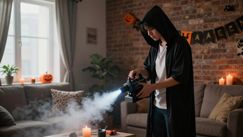 co2 effect machine for halloween stage