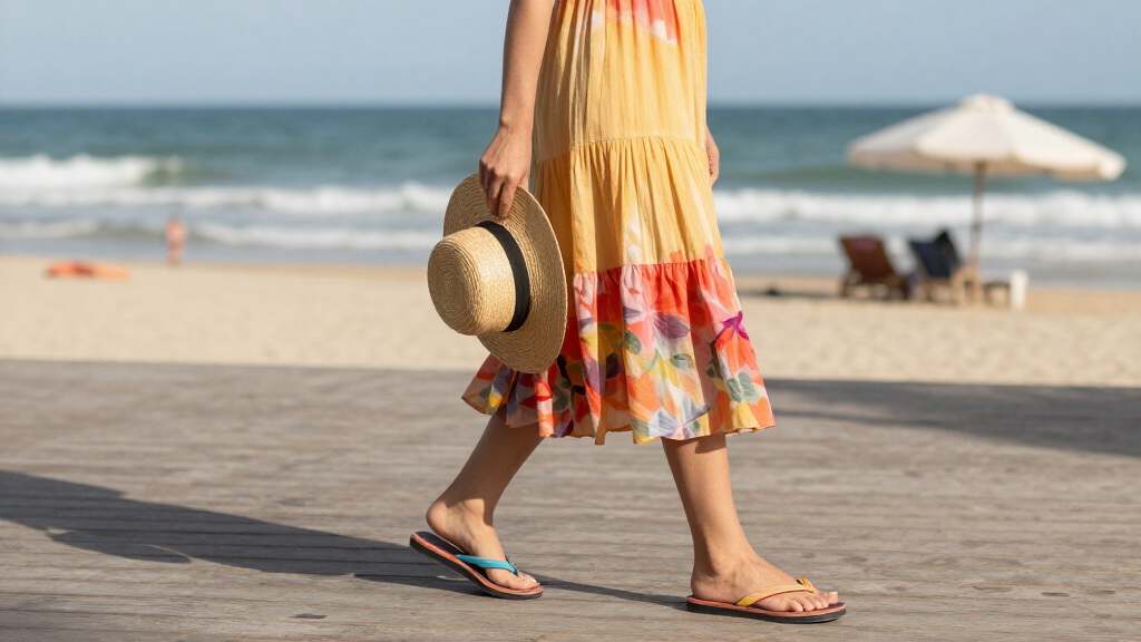 best flip-flops for summer dresses