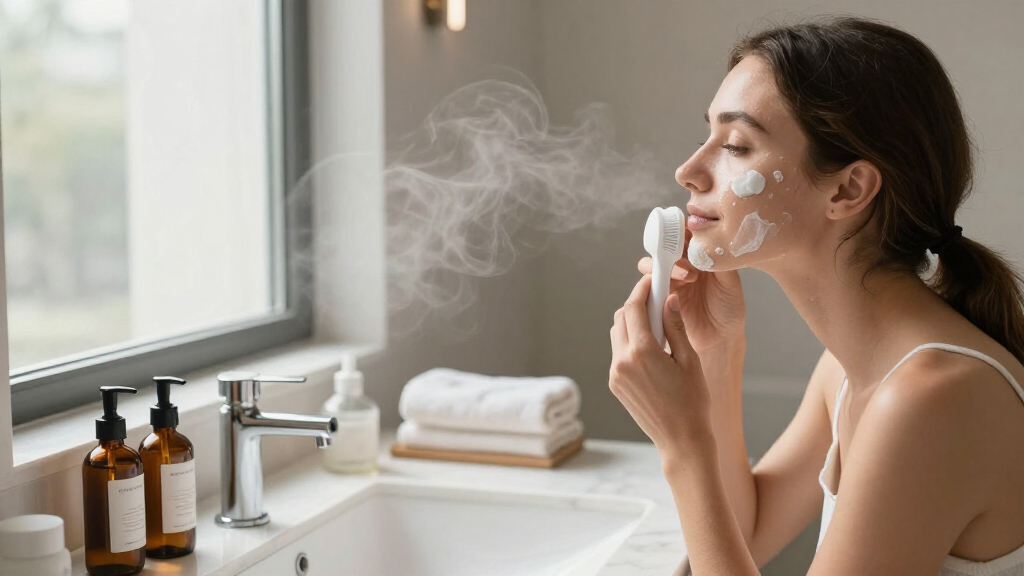 luxury facial cleansing brushes