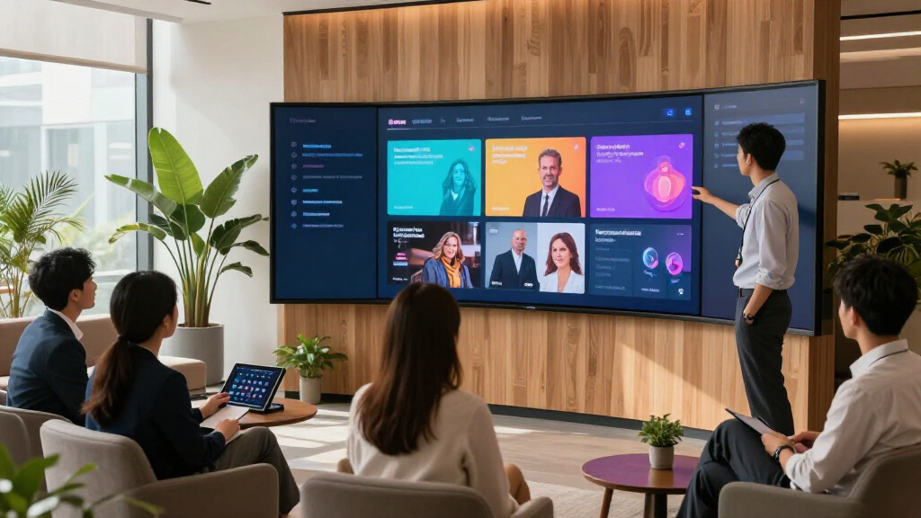 commercial LED video wall panels