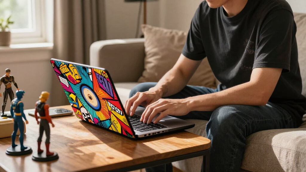 pop culture themed laptop sleeves