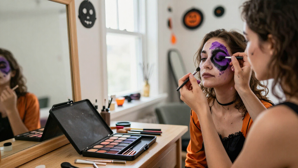 Halloween costume makeup kits