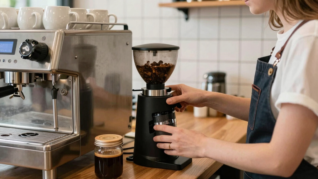 best flat burr grinder for syrupy espresso