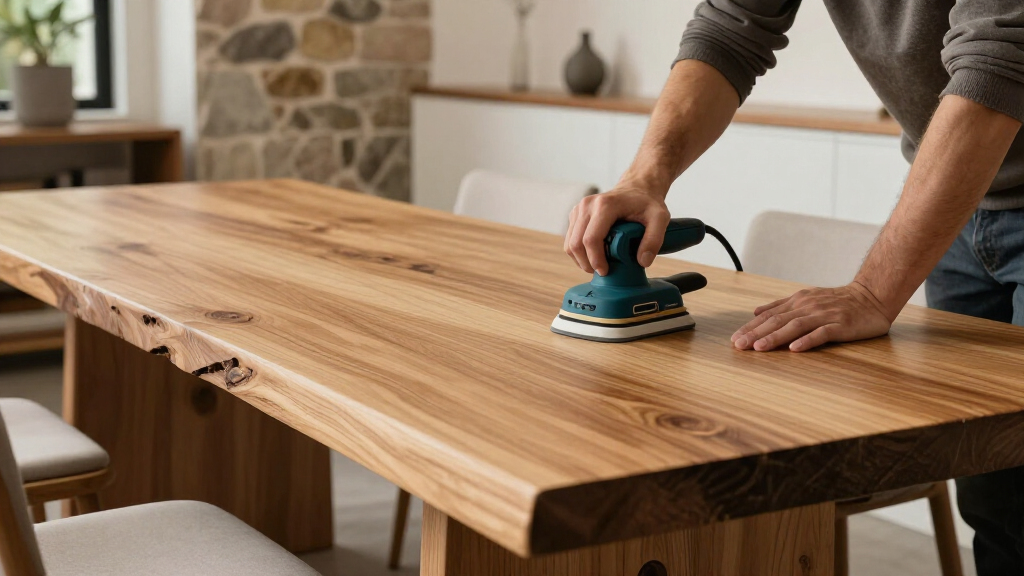 best live edge dining tables for rustic-modern homes