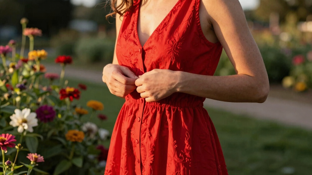 best strawberry red dresses