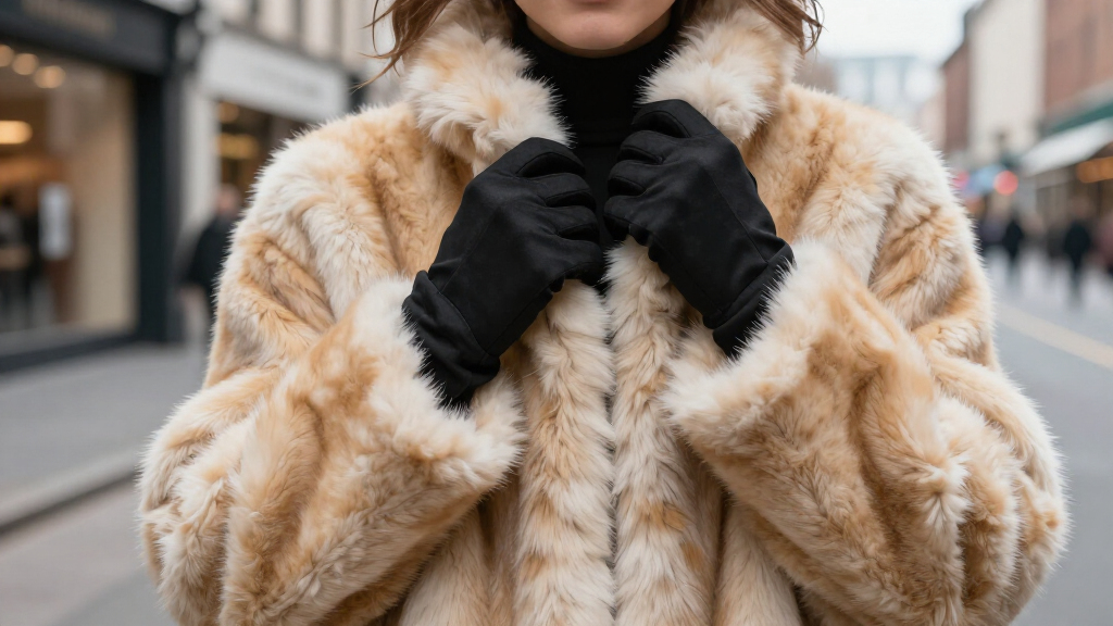 faux fur coats celebrity look