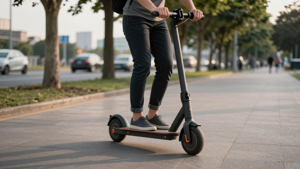 electric skateboard with long range