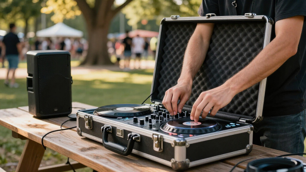 compact DJ controller cases