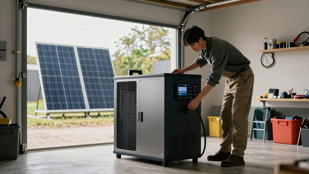 solar backup power stations