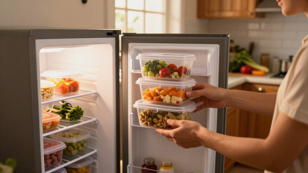 best chest freezer organizer system for batch cooking