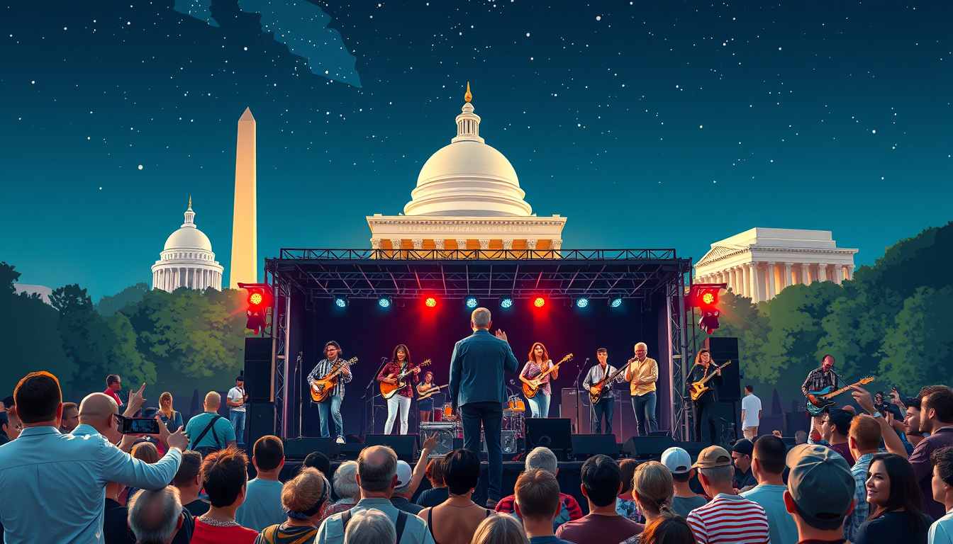 Star-Studded D.C. Concert Series for America