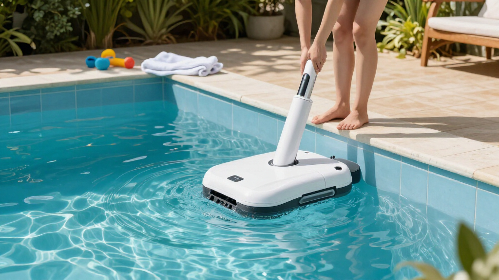 pool vacuum robot for inground pool