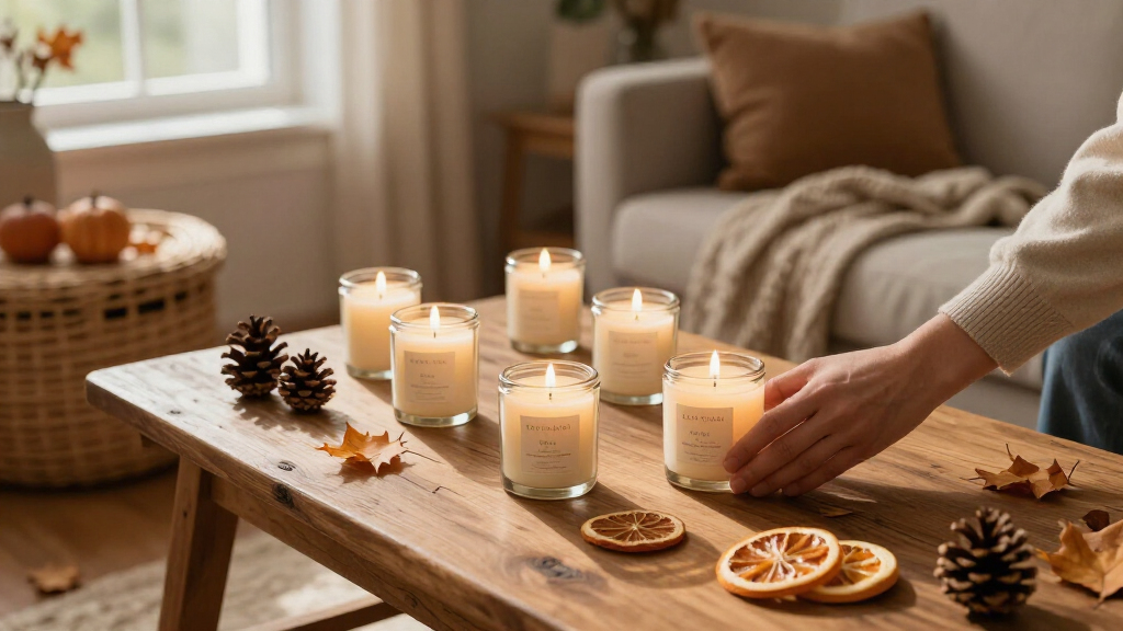 aromatherapy fall candles