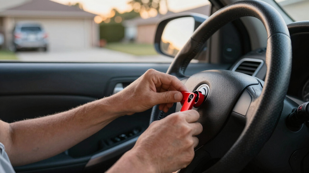 best anti-theft steering wheel lock for road trips