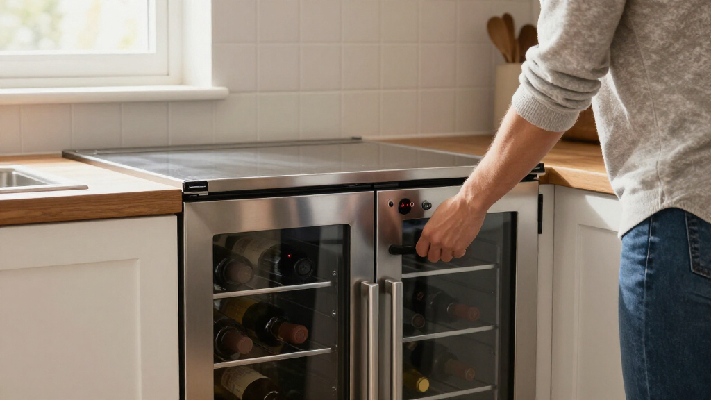 counterwine coolers dual zone