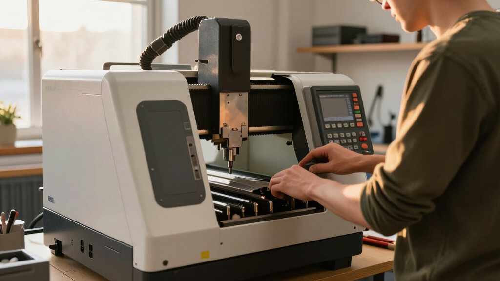 enclosed cnc machine for studio use