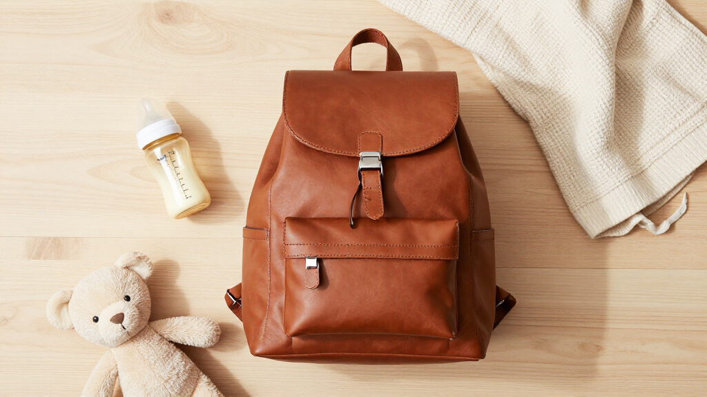 best leather diaper bag backpacks