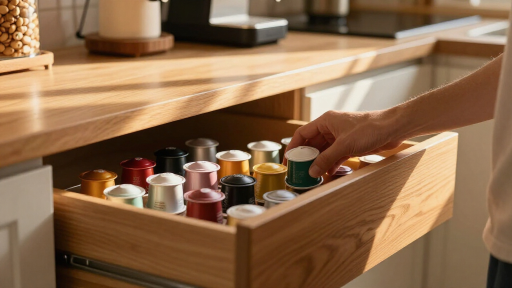 best coffee pod storage drawer