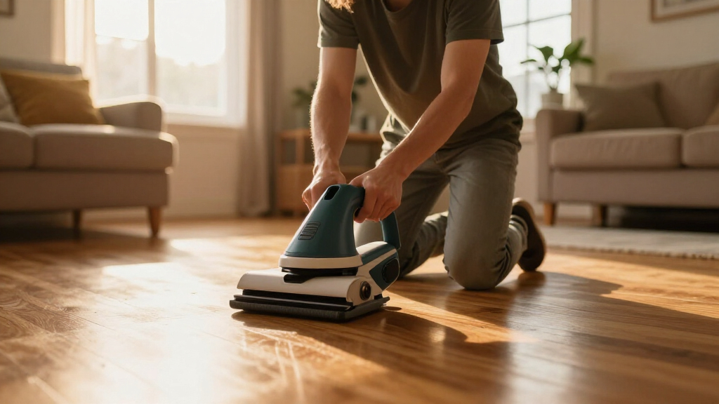 cordless handheld floor polishers