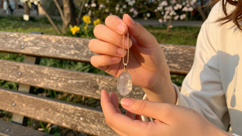 crystal healing jewelry